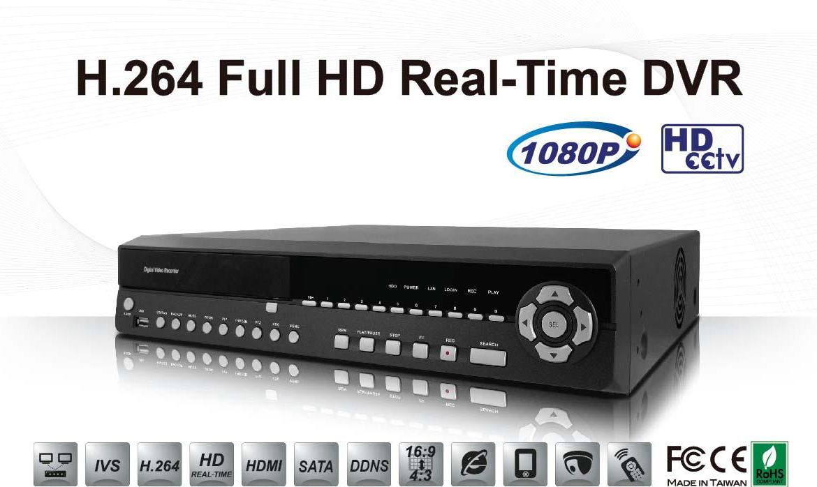 SDI-018 or RHD-813 HD-SDI DVR 8CH Ʀ찪MʱD